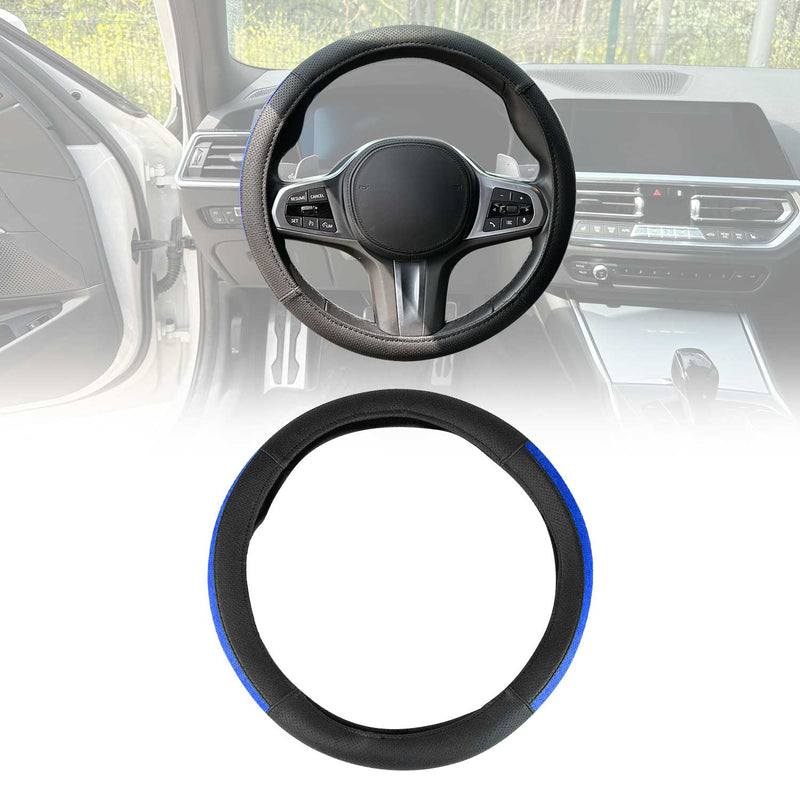 Coprivolante protezione volante coprivolante nero mezzaluna blu Ø 38-40 cm
