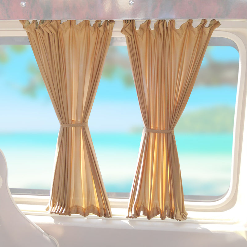 Tendine parasole REALIZZATE per Ford Tourneo Custom 2012-2024 Medium L2 Beige 10x