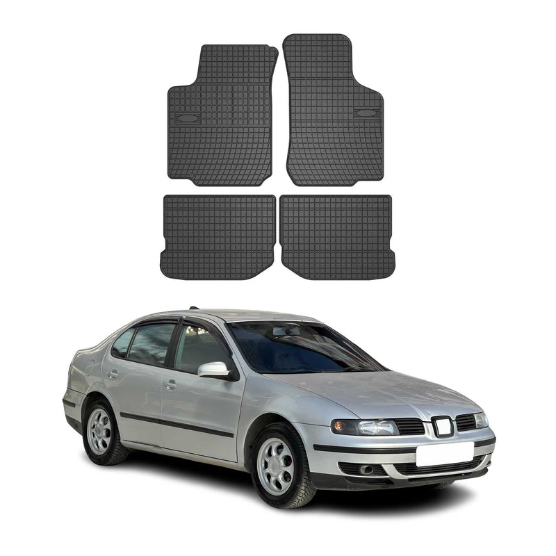 Tappetini Seat Toledo 1998-2004 TPE Nero 4 pezzi