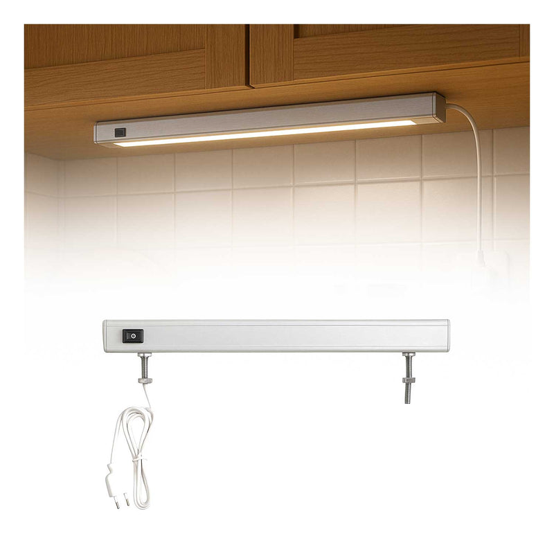 Lampada LED sottopensile, lampada per mobili, lampada da cucina, 50 cm, 6W, A Energy