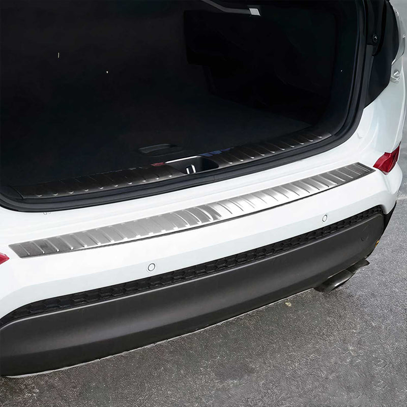 Protezione paraurti per soglia di carico per Hyundai Tucson 2015-2018 in acciaio inox argento