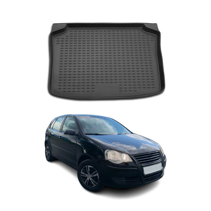 Tappetino per bagagliaio in gomma TPE per VW Polo 2002-2009 hatchback