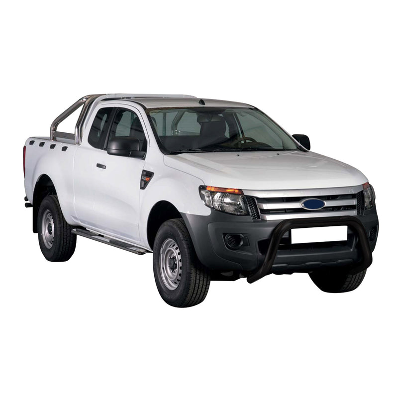 Protezione anteriore per Ford Ranger 2012-2015 ø76mm acciaio nero