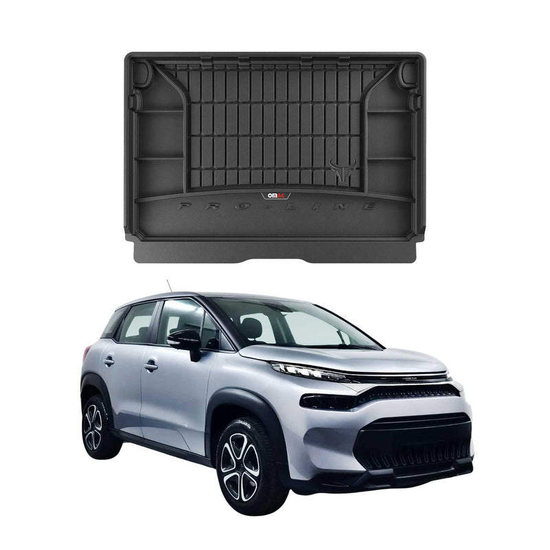 Vasca portabagagli in gomma OMAC per Citroen C3 Aircross 2017-2024, vasca portabagagli in TPE