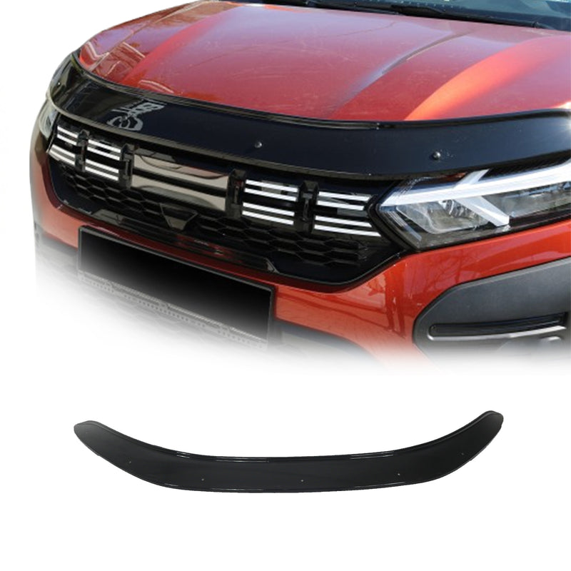 Deflettore cofano zanzariera per Dacia Jogger 2022-2025 ABS Nero