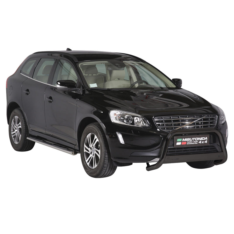 Protezione anteriore per Volvo XC60 2013-2017 ø63mm acciaio nero