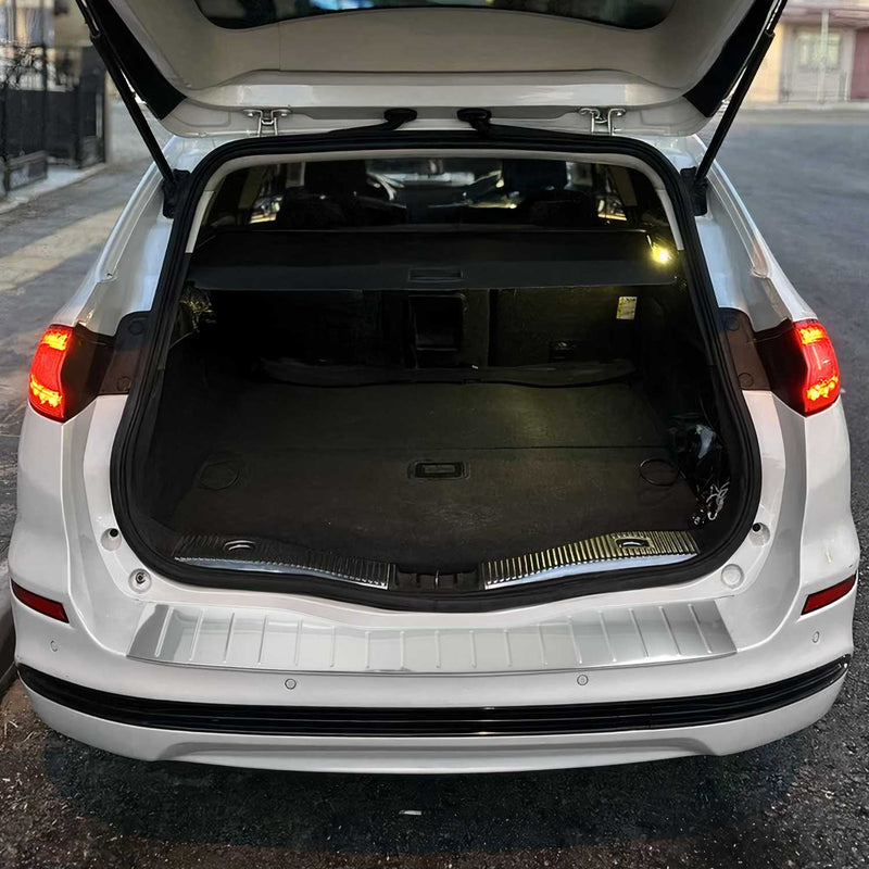 Paraurti di protezione soglia di carico per Ford Mondeo Turnier 2015-2024 in acciaio inox cromato
