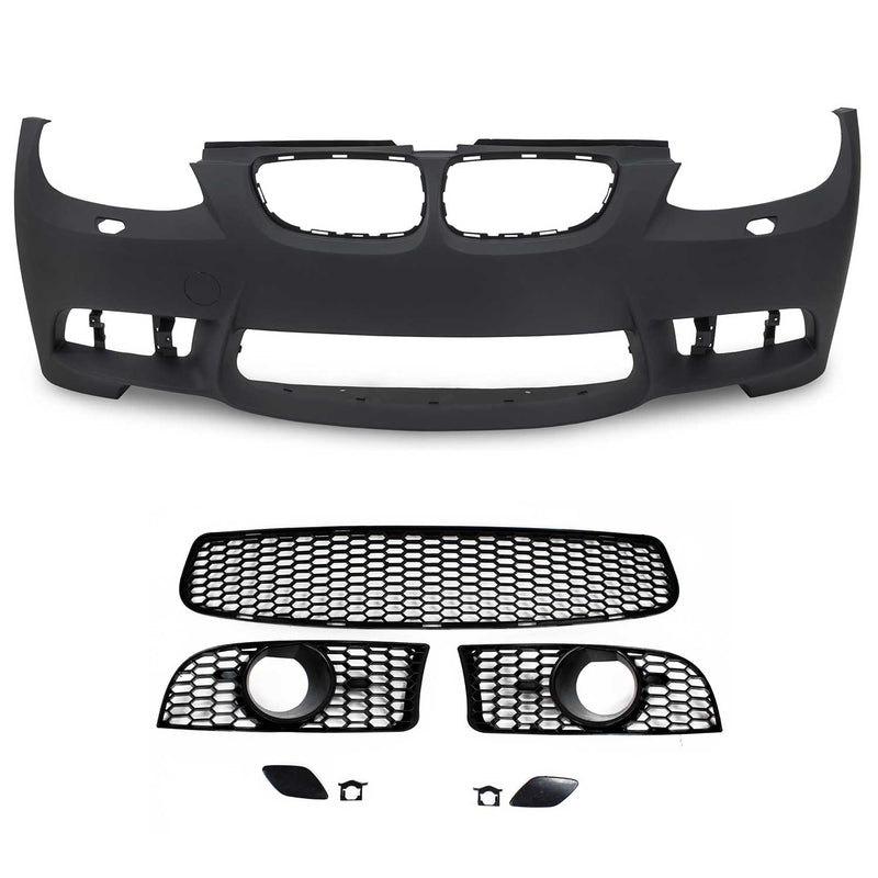 JOM Frontstoßstange für BMW E92 Coupe E93 Cabrio 2006-2010 SRA Schwarz