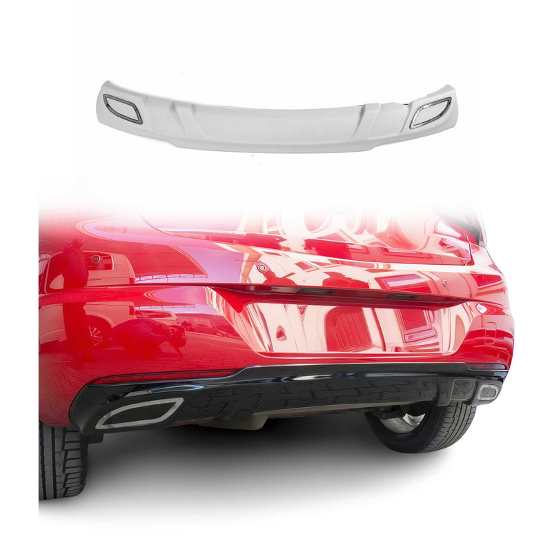 Paraurti posteriore diffusore grembiule posteriore per Opel Astra K 2015-2019 primerizzato 1 pz