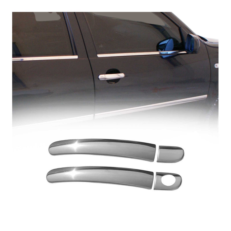 Türgriff Blende Türgriff Abdeckung für Seat Leon 1999-2012 / VW Lupo Silber 4tlg