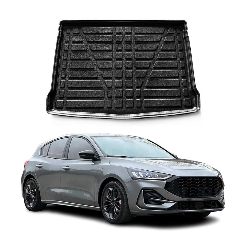 Vasca per bagagliaio in gomma TPE per Ford Focus mk4 2019-2025 a cinque porte