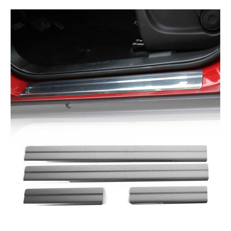 Soglie porte per Suzuki SX4 S-Cross 2013-2025 in acciaio inox 4x