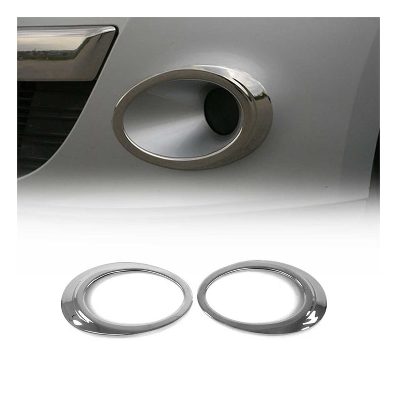 Cornice fendinebbia per Renault Megane 2009-2013 in acciaio inox 2x