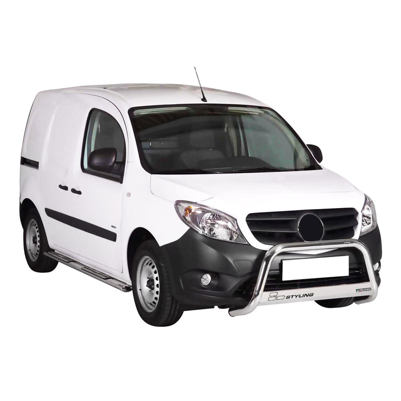 Protezione anteriore per Mercedes Citan 2012-2020 ø63mm acciaio argento