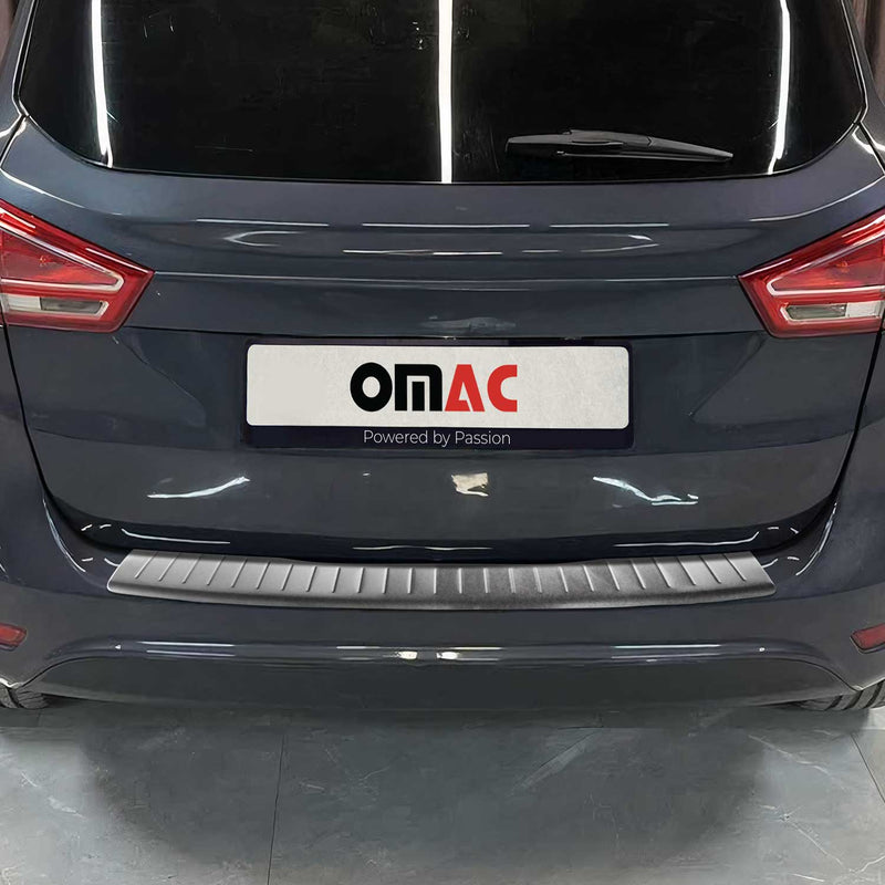Protezione paraurti per soglia di carico per Ford B-Max 2012-2018 in acciaio inox spazzolato