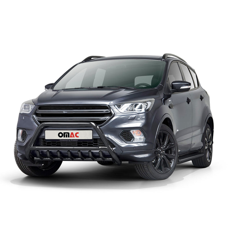 Protezione anteriore per Ford Kuga 2017-2025 con ABE acciaio nero