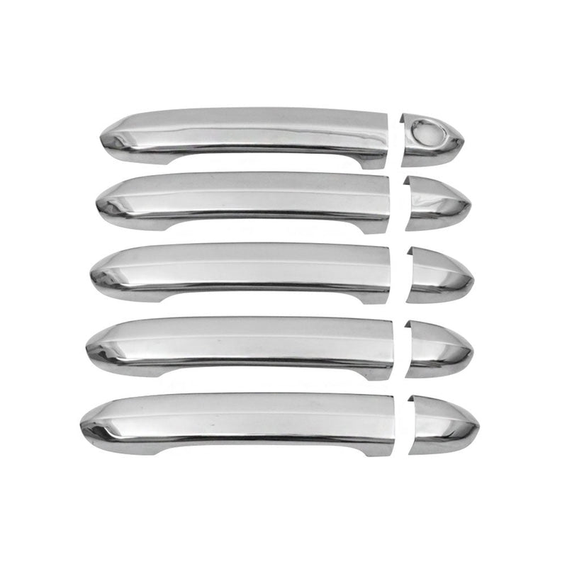 Copri maniglia porta, copri maniglia porta per MAN TGE 2017-2021 5 porte in acciaio inox argento