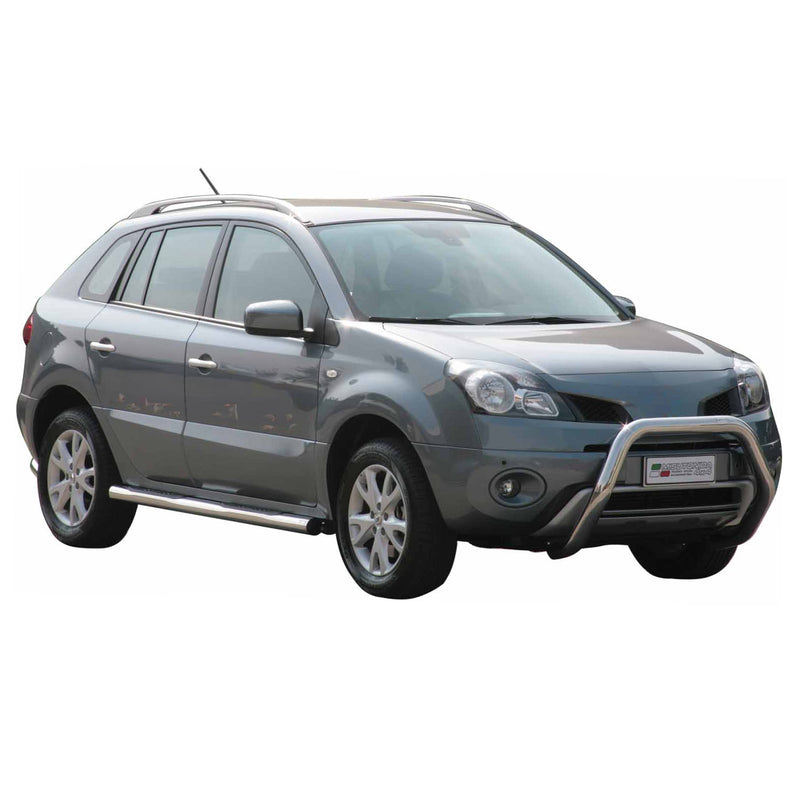 Barra di protezione anteriore per Renault Koleos 2008-2011 ø76mm acciaio argento