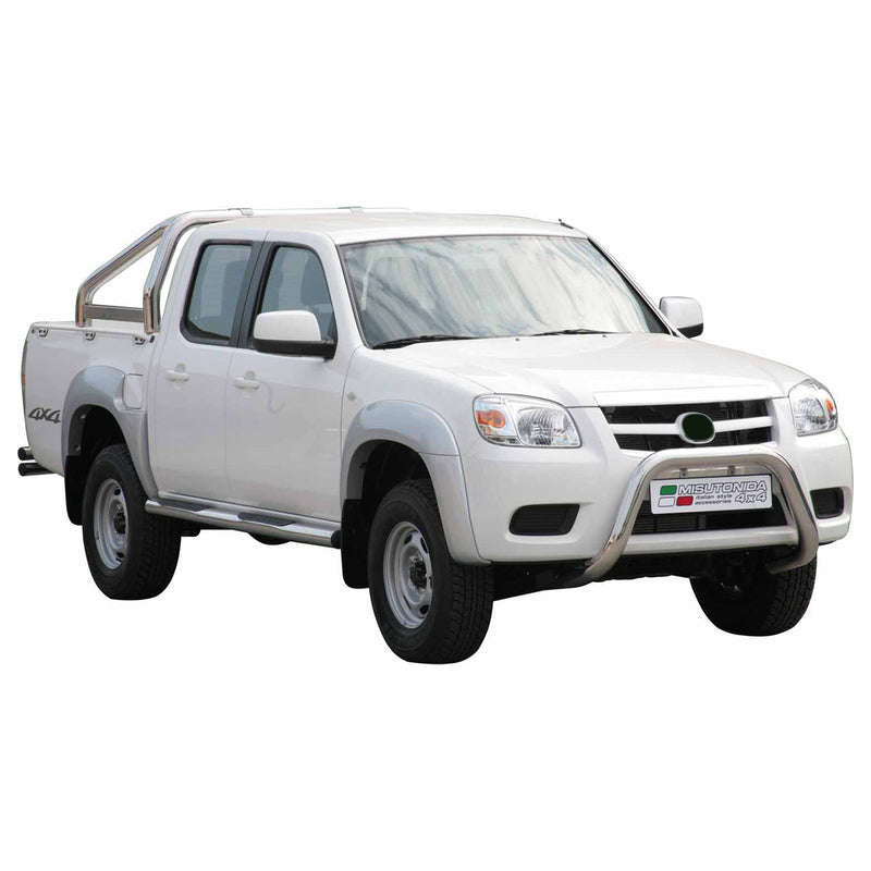 Protezione anteriore per Mazda BT-50 2009-2012 ø76mm acciaio argento