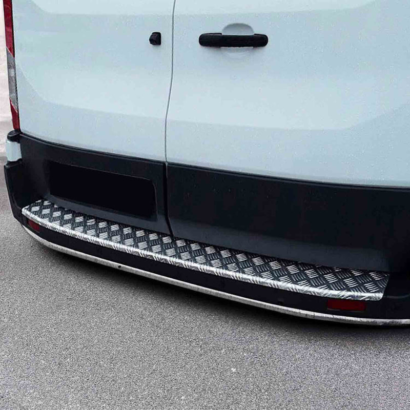 Paraurti di protezione della soglia di carico per Ford Transit 2014-2025 doppia porta in alluminio