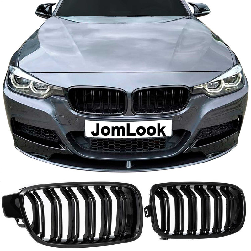 Griglia radiatore JOM per BMW F30 F31 2011-2019 nera 1 pezzo