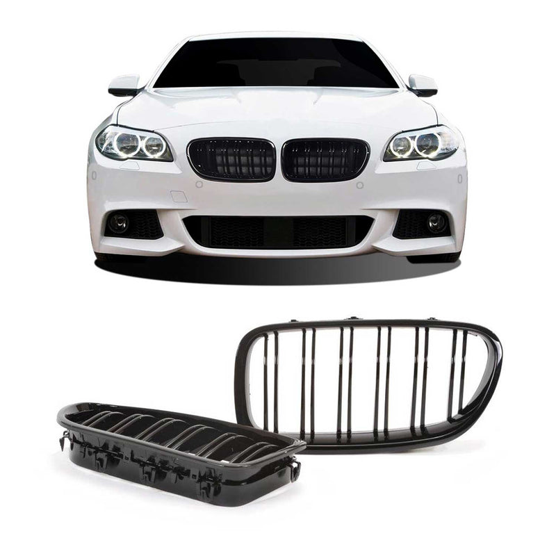 Griglia radiatore JOM per BMW Serie 5 F10/F11/F18 2010-2015 nera 1 pezzo