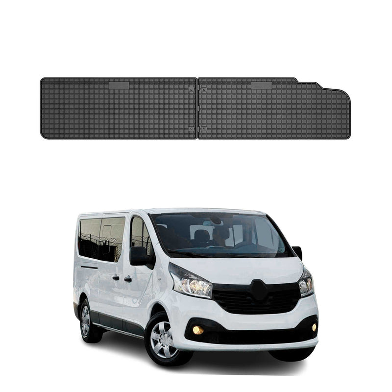 Tappetini Opel Vivaro 2014-2019 in TPE Nero 2 pezzi