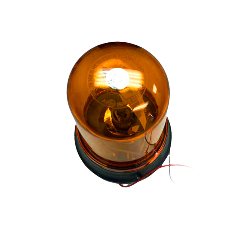 Faro rotante giallo 12V, luce di avvertimento industriale, sensore per garage