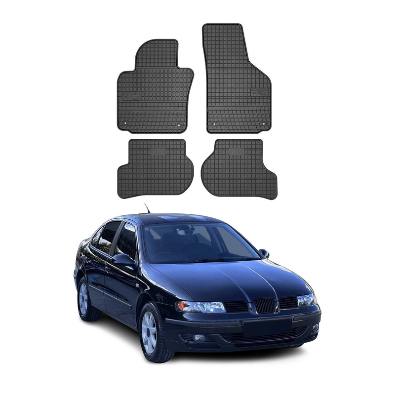Tappetini Seat Toledo 2004-2009 TPE Nero 4 pezzi
