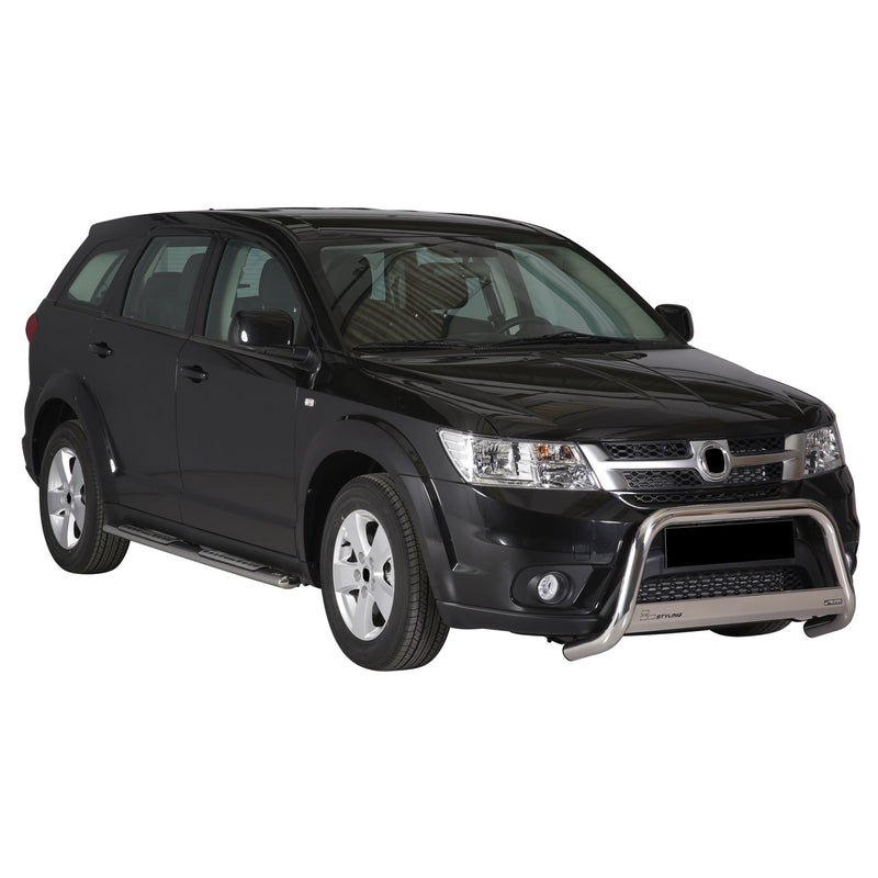 Barra di protezione anteriore per Fiat Freemont 2011-2016 ø63mm acciaio argento