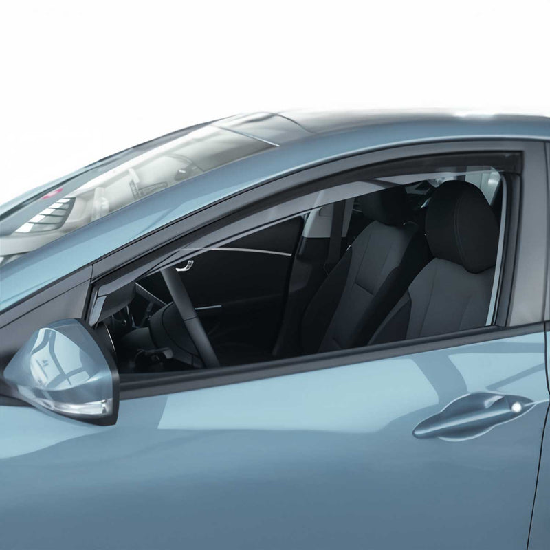Deflettore antivento e antipioggia per Hyundai i30 2012-2017 acrilico scuro 2 pezzi