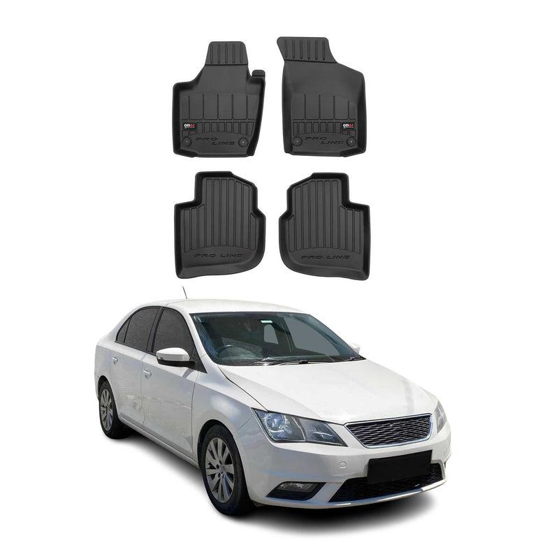 Tappetini Seat Toledo 2012-2018 TPE Nero 4 pezzi
