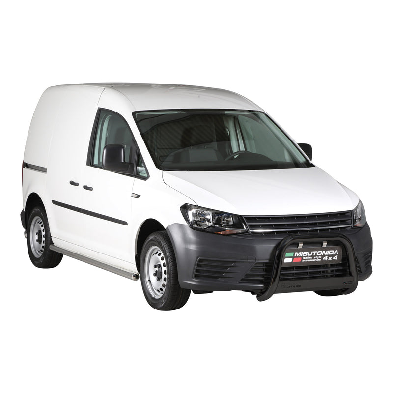 Protezione anteriore per VW Caddy 2015-2020 ø63mm acciaio nero