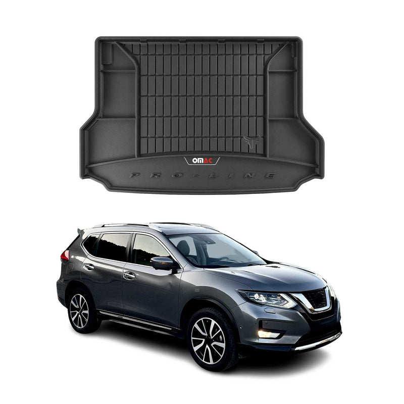 Vassoio portabagagli in gomma OMAC per Nissan X-Trail 2017-2025, vassoio portabagagli in TPE