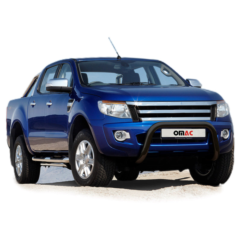 Protezione anteriore in acciaio per Ford Ranger 2012-2016 con ABE Nero