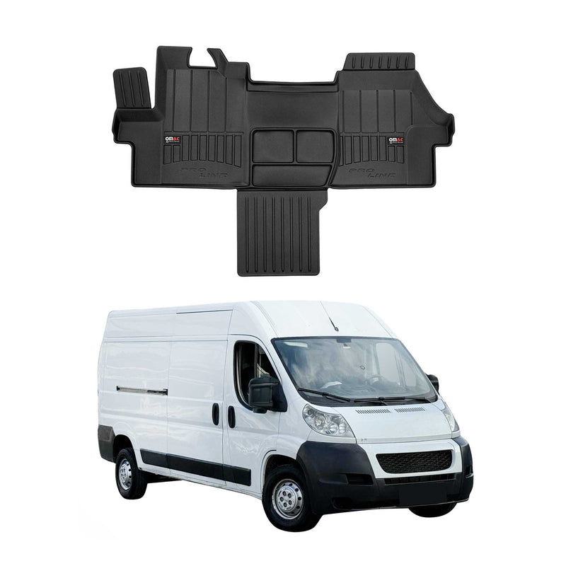 Tappetini per Citroen Jumper 2006-2016 in TPE Nero 1 pezzo