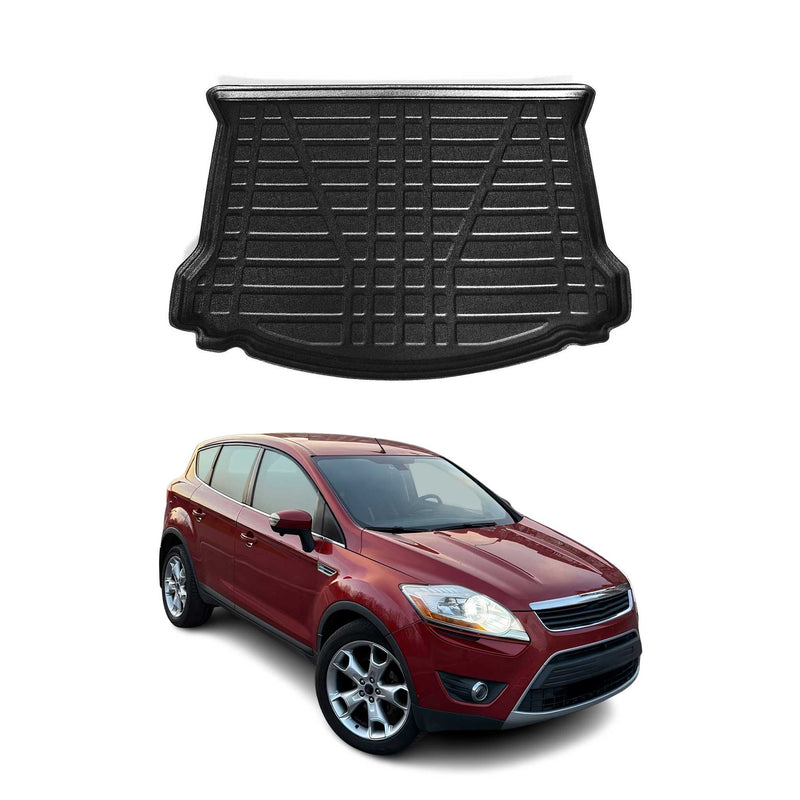 Vasca baule per Ford Kuga 2008-2013 Gomma TPE Nero