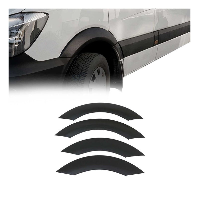 Prolunghe parafanghi passaruota per Mercedes Sprinter W906 2006-2018 ABS 4 pezzi