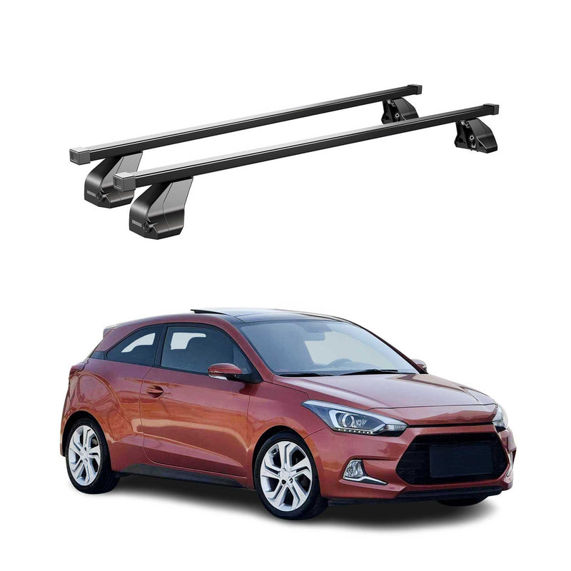 Portapacchi in acciaio Menabo per Hyundai i20 Coupé 2015-20 Nero
