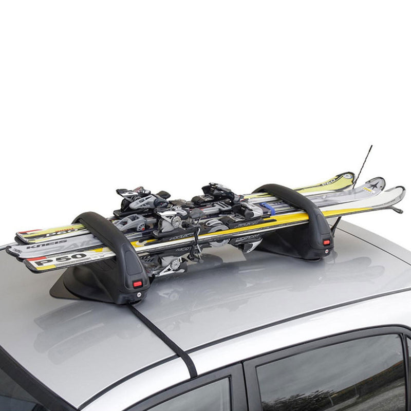 Skiträger Ski Snowboard Träger Dachträger Ski Dachträger Aconcagua Schwarz 2x