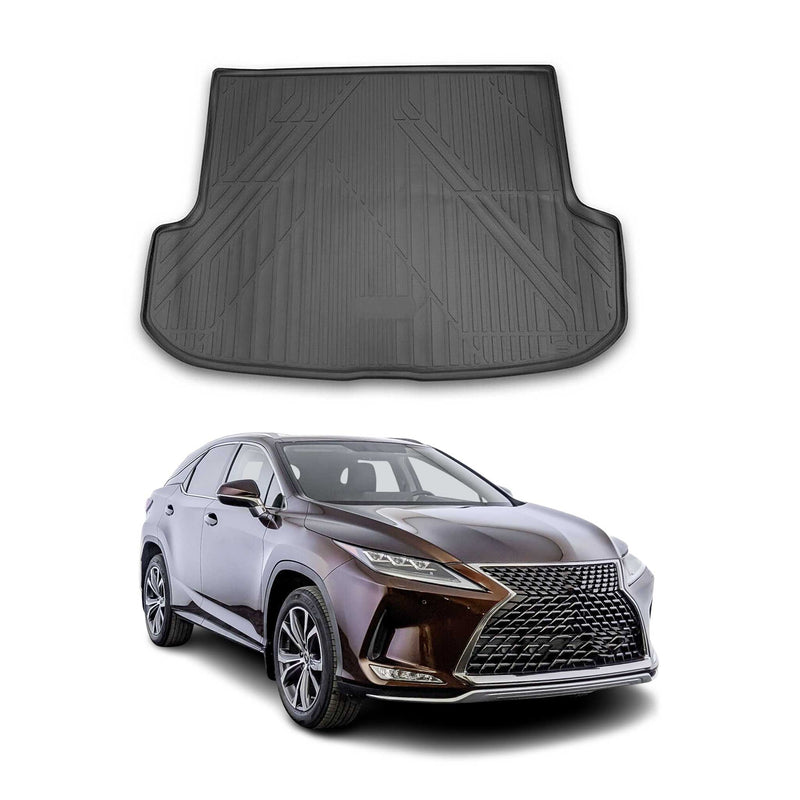 Tappetino per bagagliaio per Lexus RX350 2016-2018 in gomma TPE nero