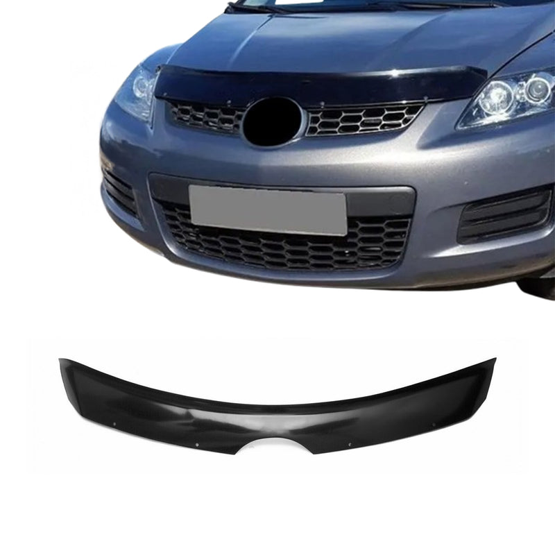 Deflettore cofano anti-insetto per Mazda CX-7 2006-2012, nero