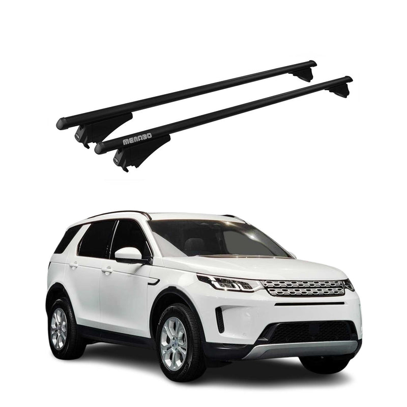 Portapacchi Menabo per Land Rover Discovery Sport L550 2015-2019 ABE alluminio nero
