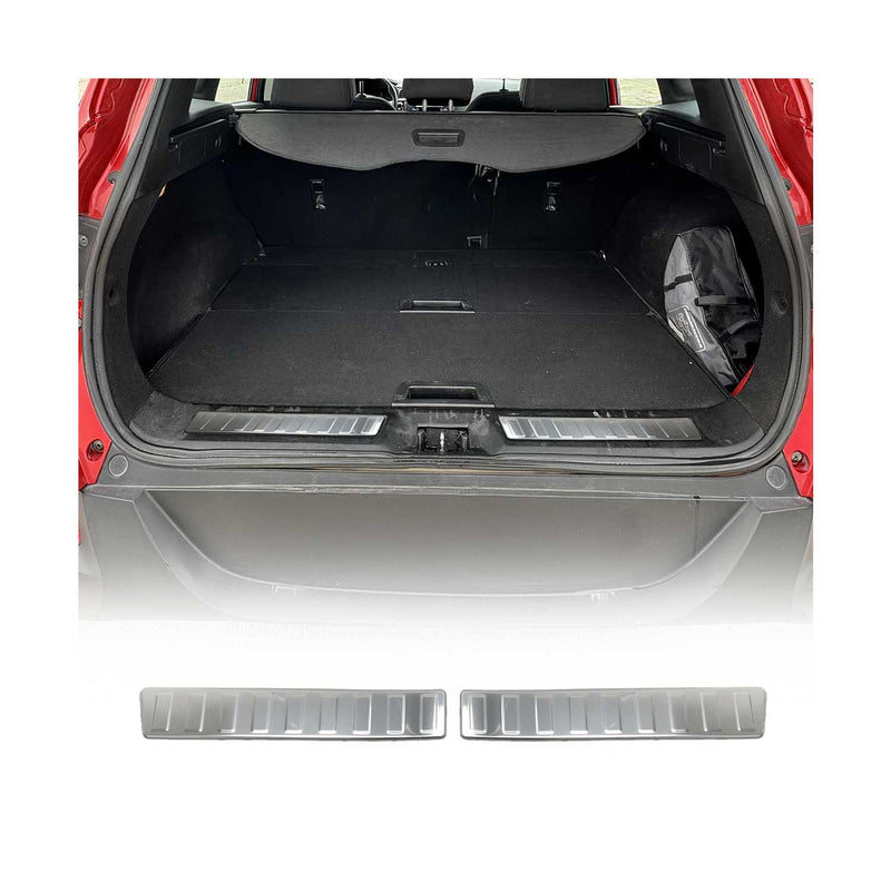 Innen Ladekantenschutz Stoßstange für Renault Kadjar 2015-2019 Edelstahl 2tlg