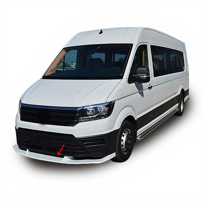 Spoiler anteriore VW Crafter 2017-2025, paraurti, splitter, bianco