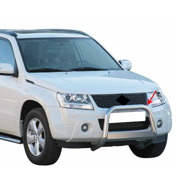 Protezione anteriore per Suzuki Grand Vitara 2009-2011 ø63mm acciaio argento