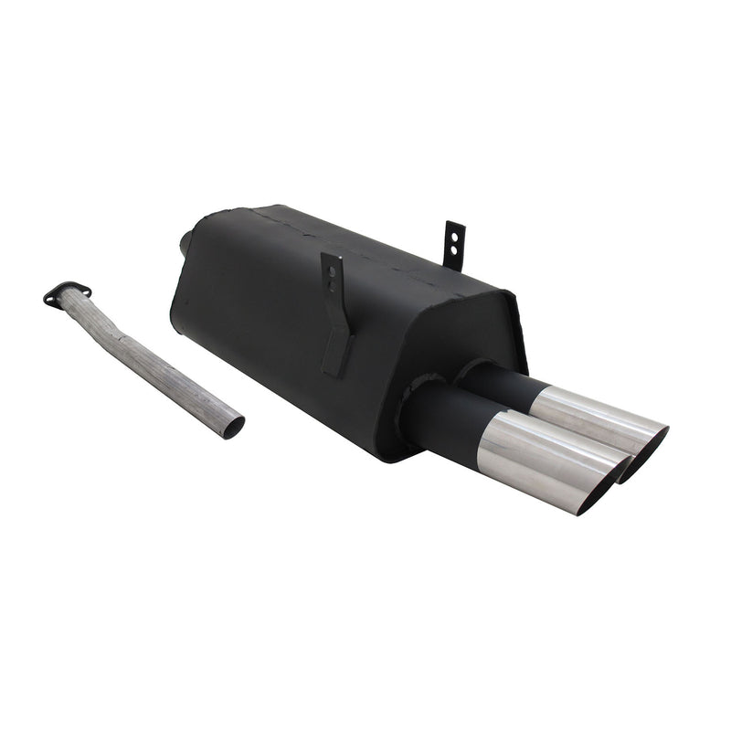 Novus Sportauspuff für BMW 3er E36 320 / 323 2x76mm MS-Design mit ABE