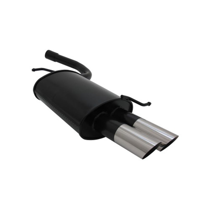 Scarico sportivo Novus per Audi A4 B6 / 8E Silenziatore posteriore MS-Design 2x76mm con ABE