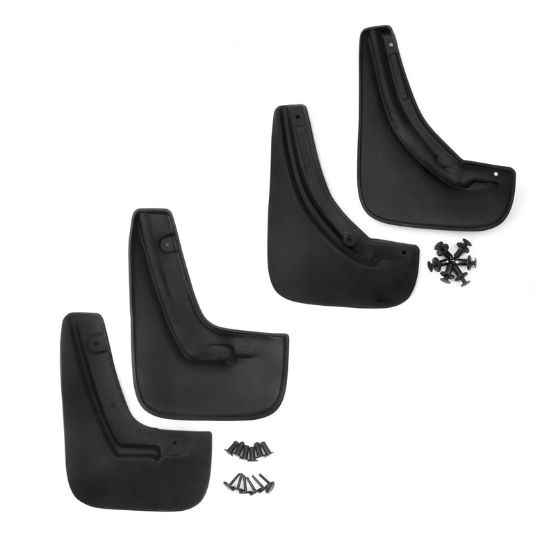 Schmutzfänger Kotflügel für Opel Astra H 2004-2009 Kunststoff Schwarz 4tlg