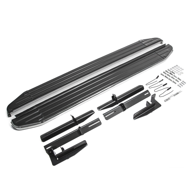 Pedane laterali per Citroen C4 AirCross 2012-2024 ABE Alu